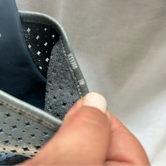 Adidas Rockport Blue Leather Clogs Adiprene Comfort Vintage Style Women’s 8 - Picture 8 of 9